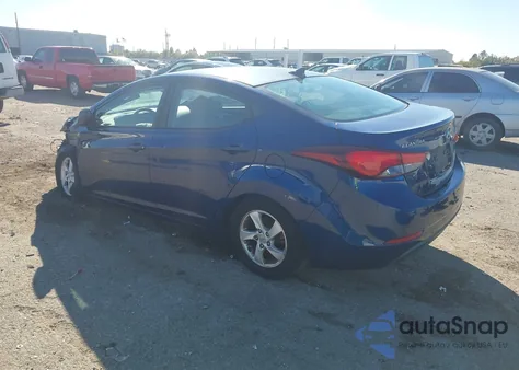 2015 Hyundai Elantra Se z USA, uszkodzony, nr VIN 5NPDH4AEXFH649585